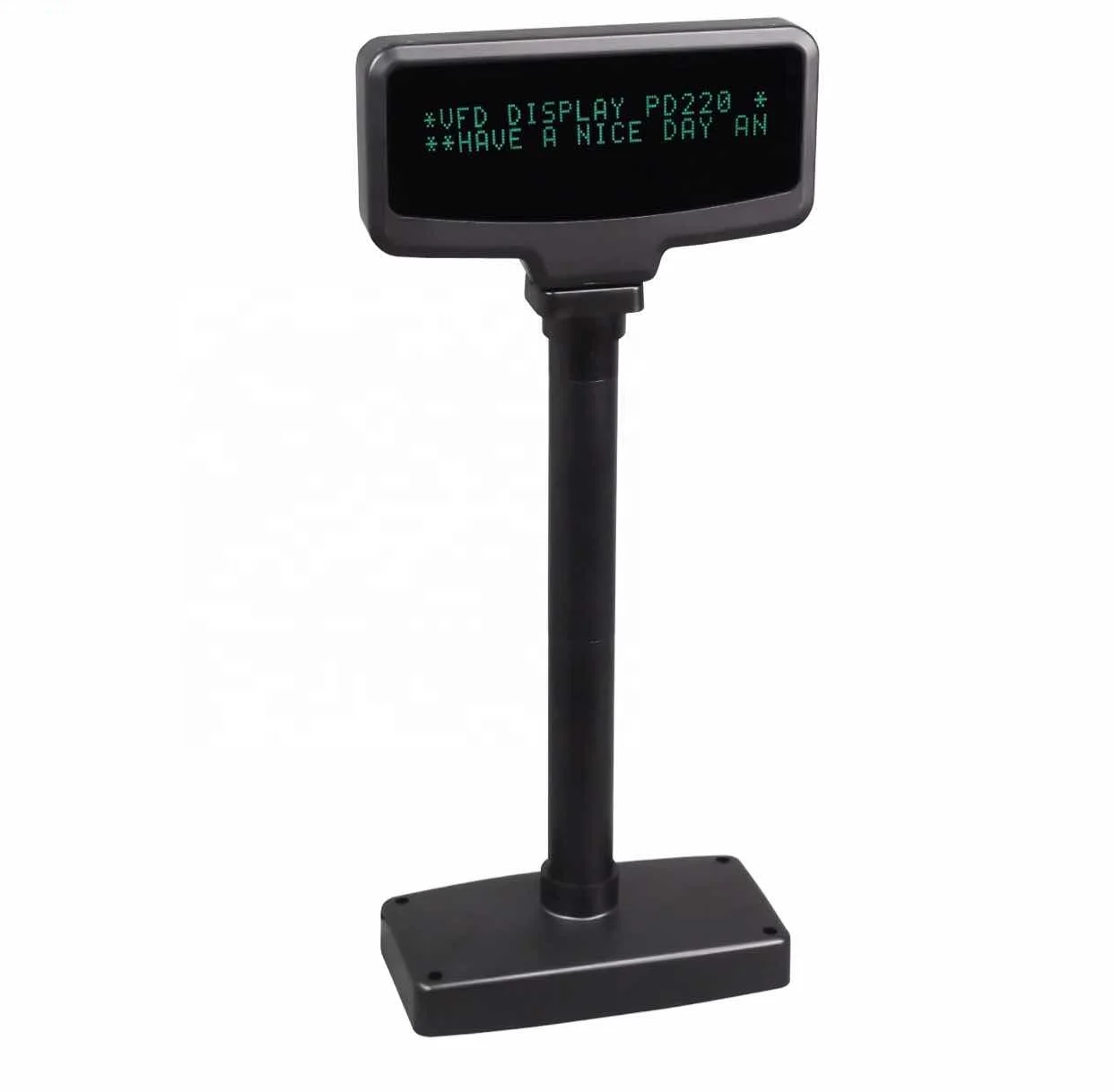 VFD 220 customer display with pols stand for POS Systems