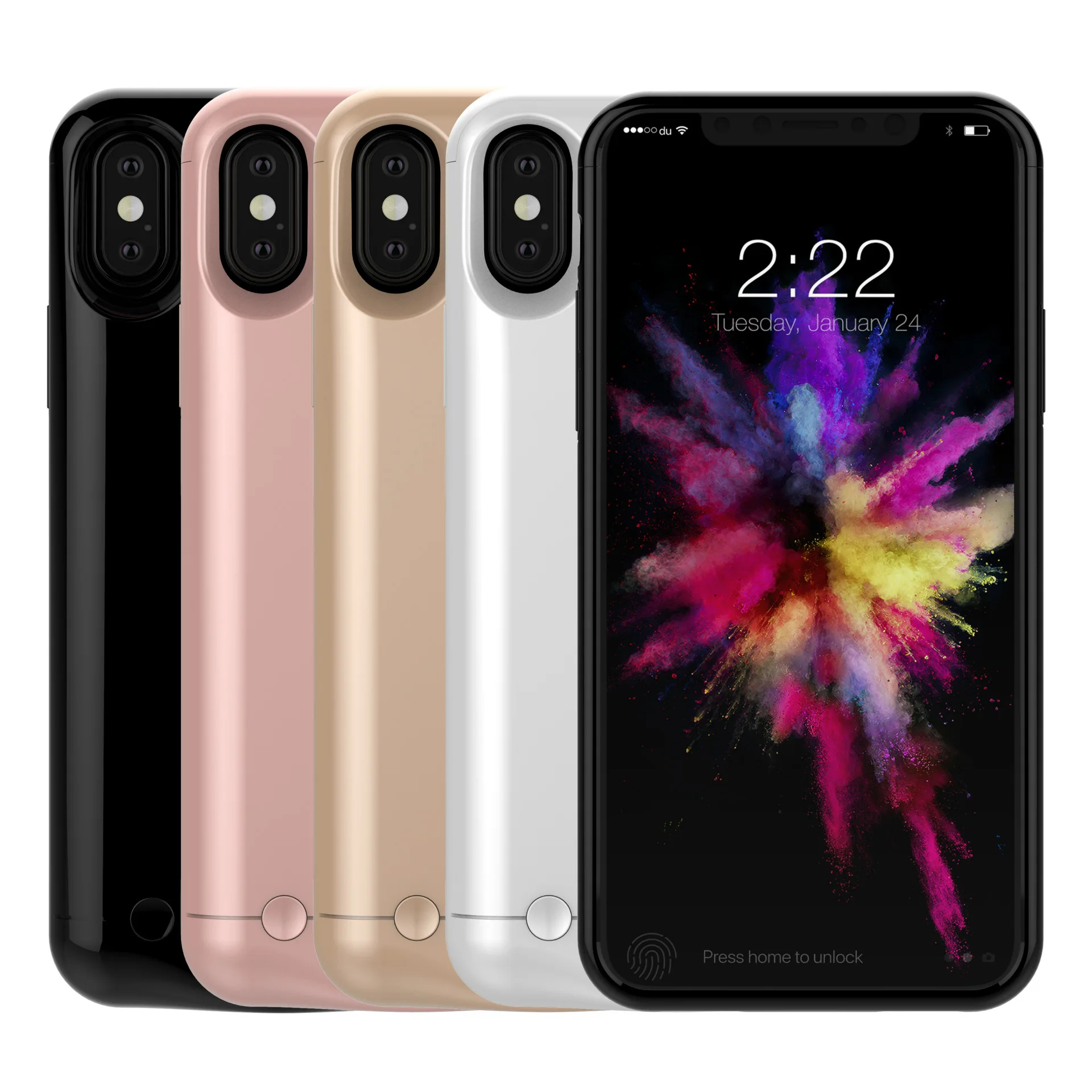 Full Protection Rechargeable Mobile Smart Phone High Capacity Portable Battery Charger Case Power Bank For iphone xs/xr/xs/max