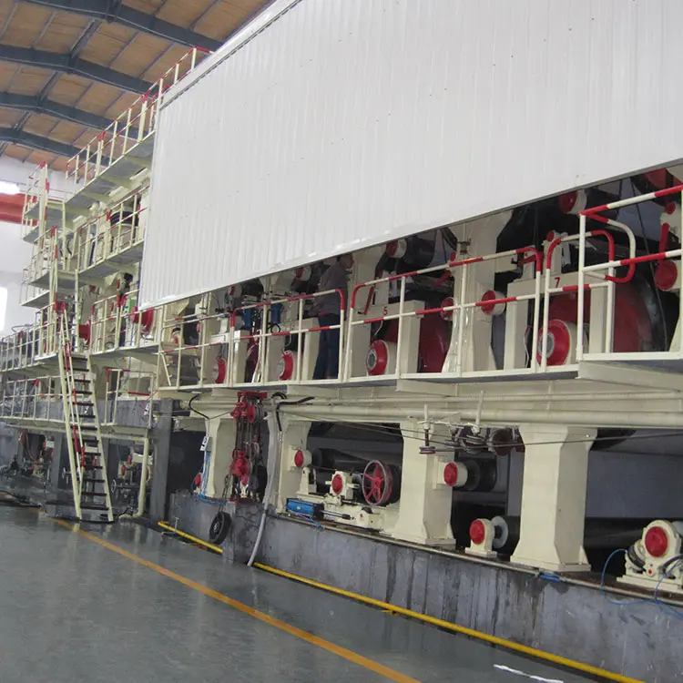 paper making machine for producing large size paper