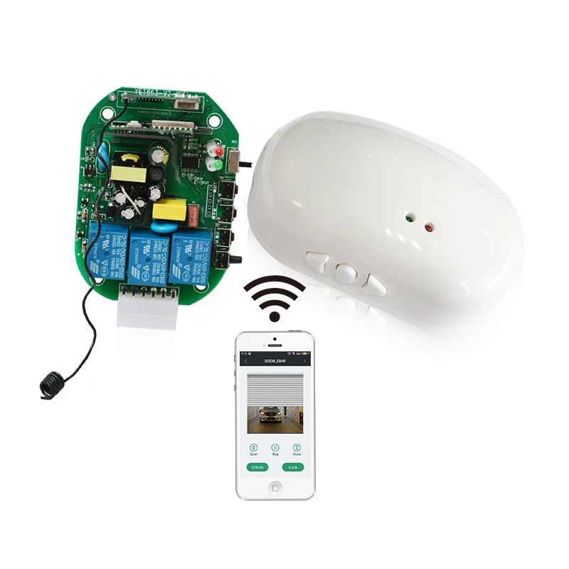 YET863WFR AC220 Open code wifi receiver and controller for rolling shutter garage door opener remote control switches