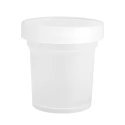 500ml 16 oz PP  Yogurt Food Containers  Plastic Dessert Portion Cups With Lids for Salad Candy Ice Cream Fruit Drink