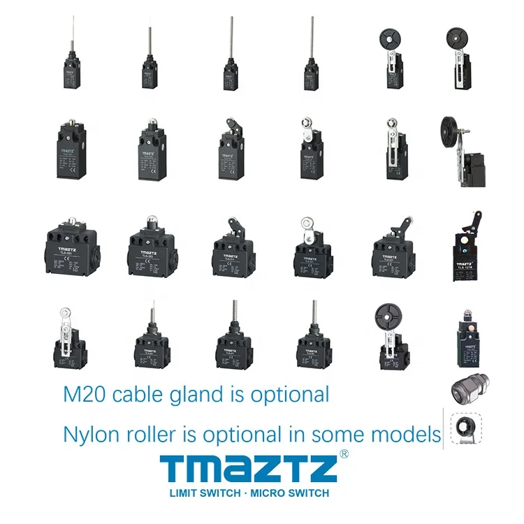 Factory Direct Sale Electronic Spice Micro Tact Limit Switch Lever Arm CE Mark OEM&ODM Factory TLS-171 spring model