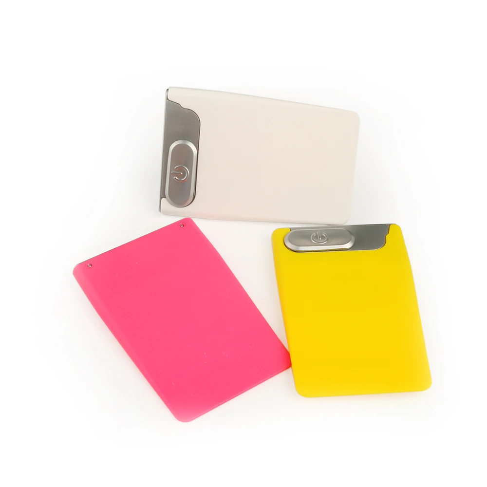 JL-445V Portable Lighter Ultrathin Thin Windproof USB Charging Lighter Plastic Cigarette Lighter