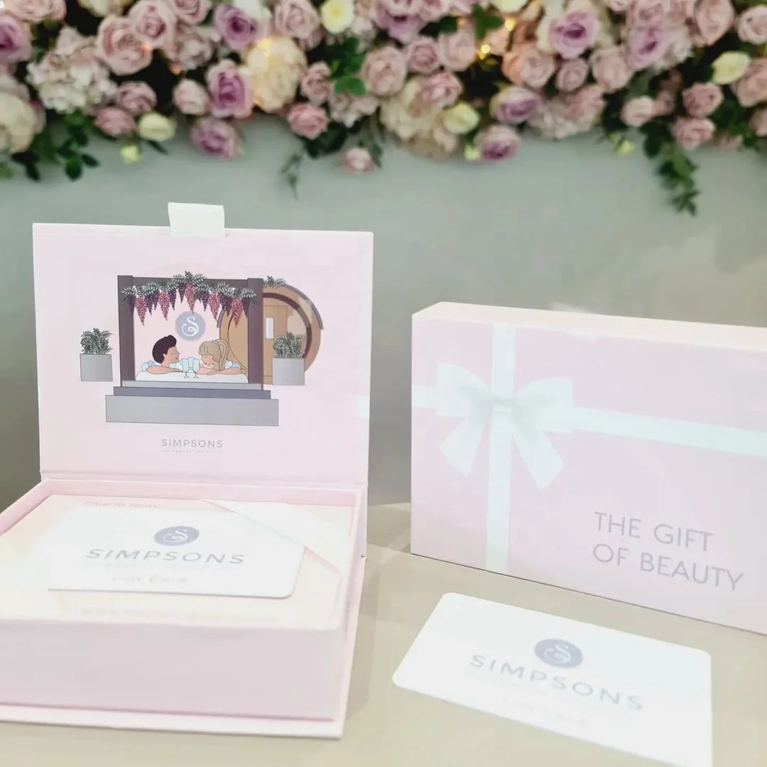 VIP Credit Business Card Boxes Luxury Gift Paper Cardboard Box For Wedding  invitation Card Packaging