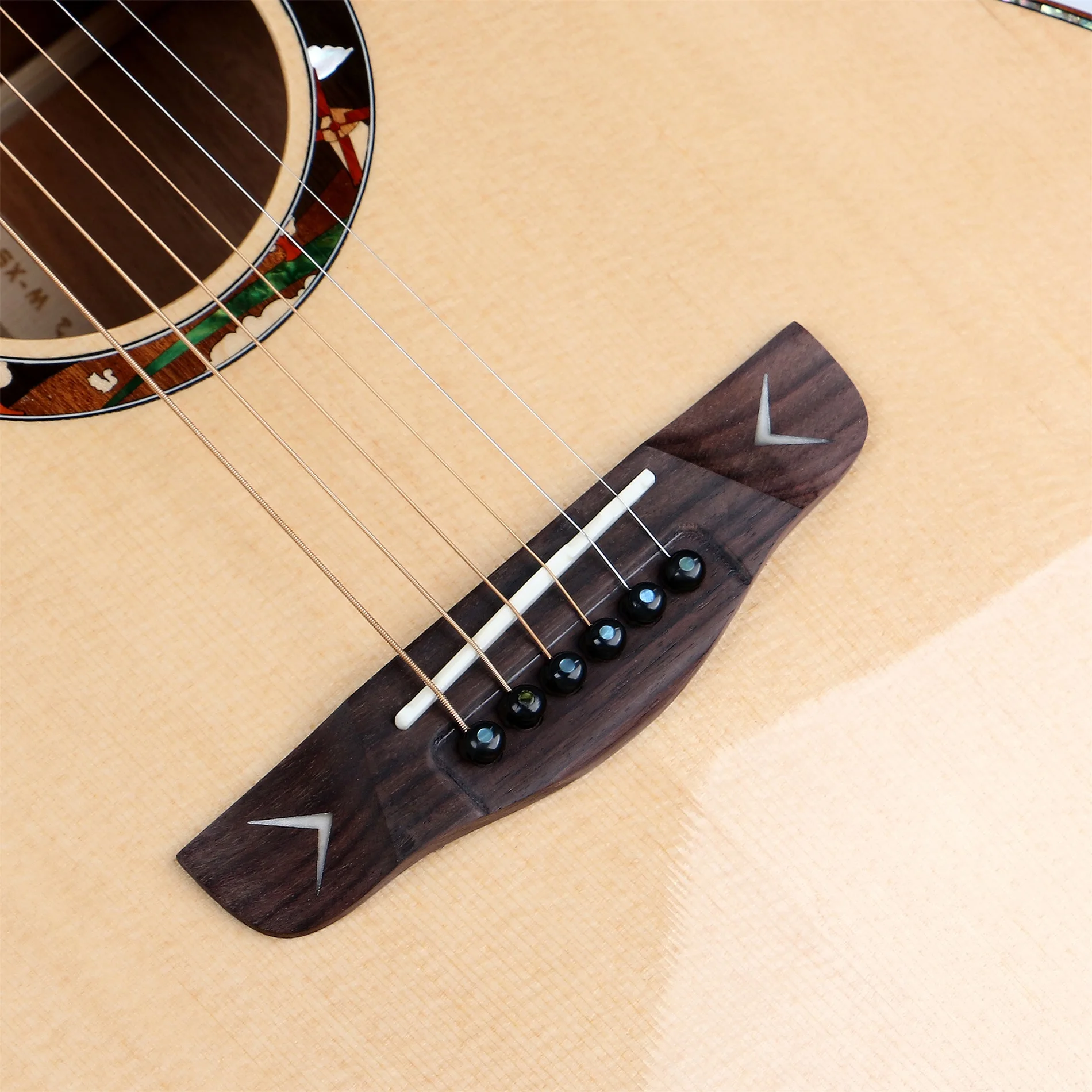 New arrival all solid custom guitar luxury top grade spruce hand made guitar artiful for sale W-XS8