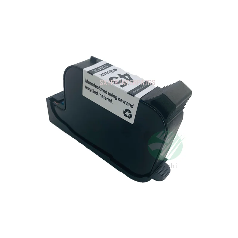 TIJ 2.5 42ML Online Packing Code Coding Machine Thermal Jet White Refilled Black Ink Cartridge For Handheld Inkjet Printer H-P45