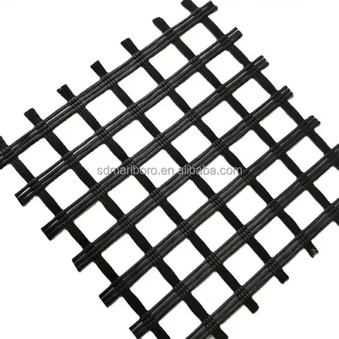 Fiberglass Geogrid for Asphalt Pavement Reinforcement for Driveways and Construction Projects