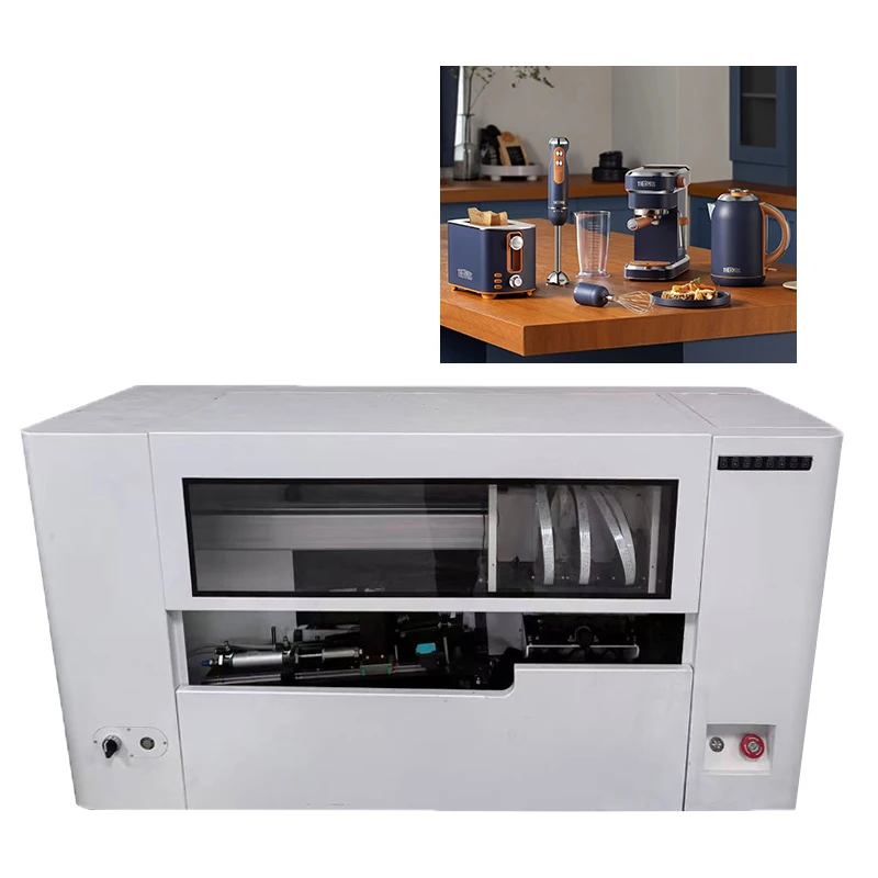 Wholesale Customization Glass Perfume Bottle Printing Multifunction Control Panel Bottle Uv Printing Machine For Cylinder