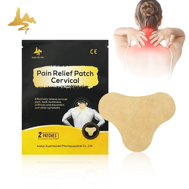 Heallth Care Suppliers Natural Herbal Menthol Extract Neck Warmer Plaster Cervical Vertebra Pain Relieving Patch