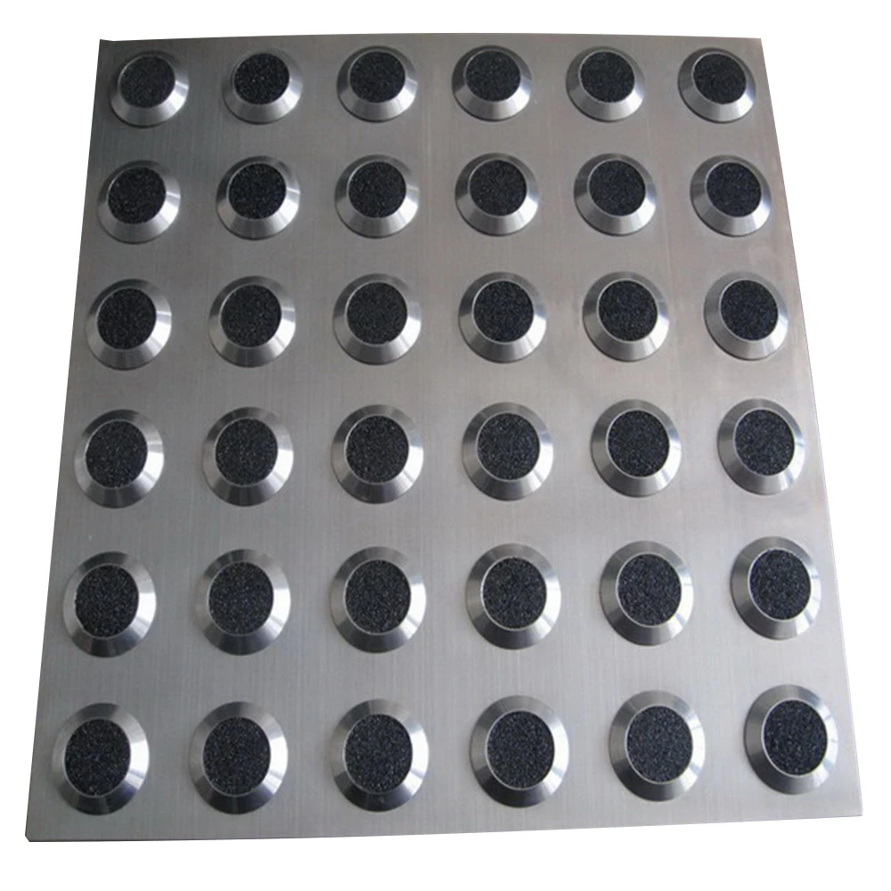 fiberglass PU Stainless Steel 304 316 indicator strip and tactile stud