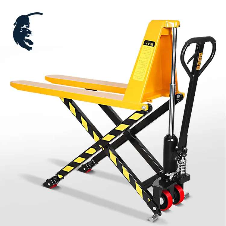 Wholesale 1 Ton Manual High Lift Pallet Jack Scissor Lift Hand Pallet Truck