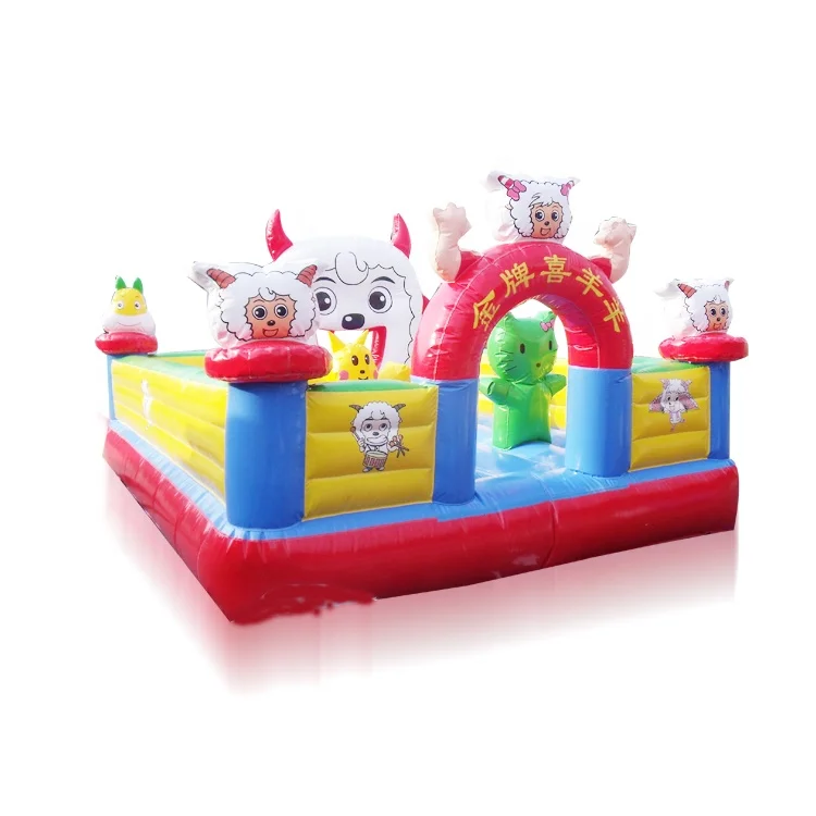 Competitive Price Outdoor Jumping Inflatable Castle Bouncers Combo Playground Kids Cheap Inflatable Trampolines for Sale