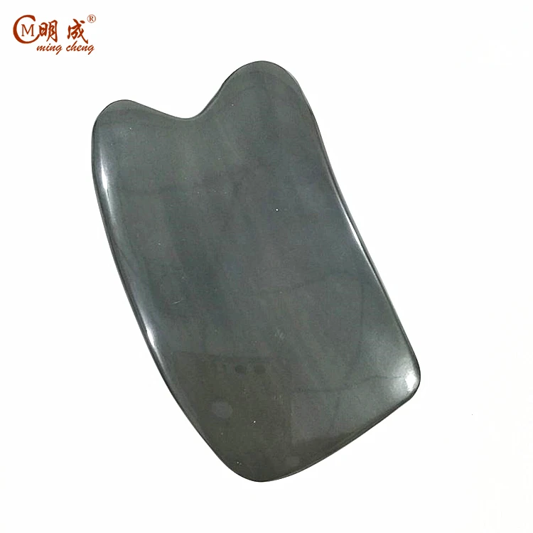 Chinese traditional acupuncture point blank buffalo horn plates,buffalo horn cow blanks guasha