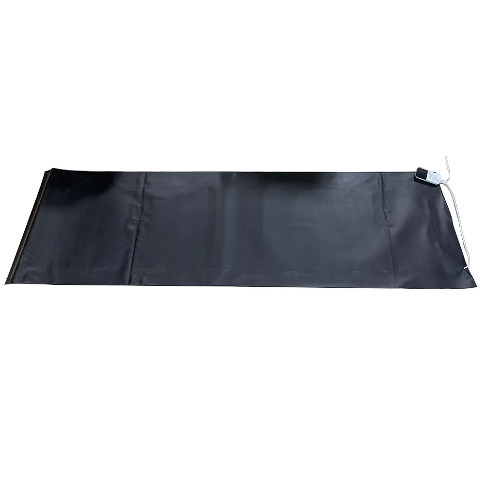 Low voltage safe large-sized graphene heating element surgical blanket suitable for home use as a thermal insulation device