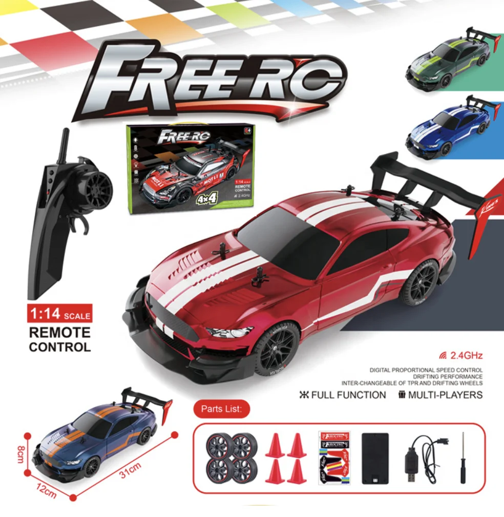 2.4G 4*4WD High Speed Racing Electric Toy Cars For Kids 4-13 Years Old