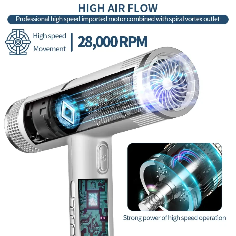 2023 New Design Factory Price Low Quantity Hot sale High Speed Fast Blow Dryer Fashionable Hair Dryer