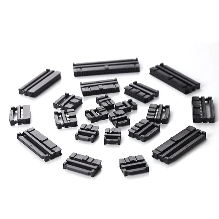 IDC 2 54 мм Шаг 6 8 10 12 14 16 20 24 26 30 34 40 50 Pin FC гнездовой разъем Кабельный