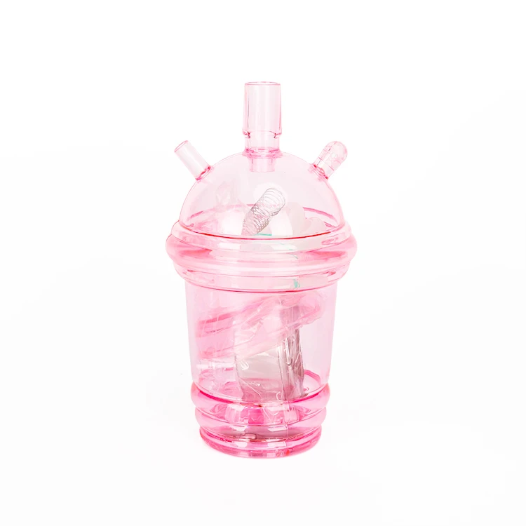 wholesale custom e hookah small LED chicha portable sheesha car shsiha mini hookah cup with led light