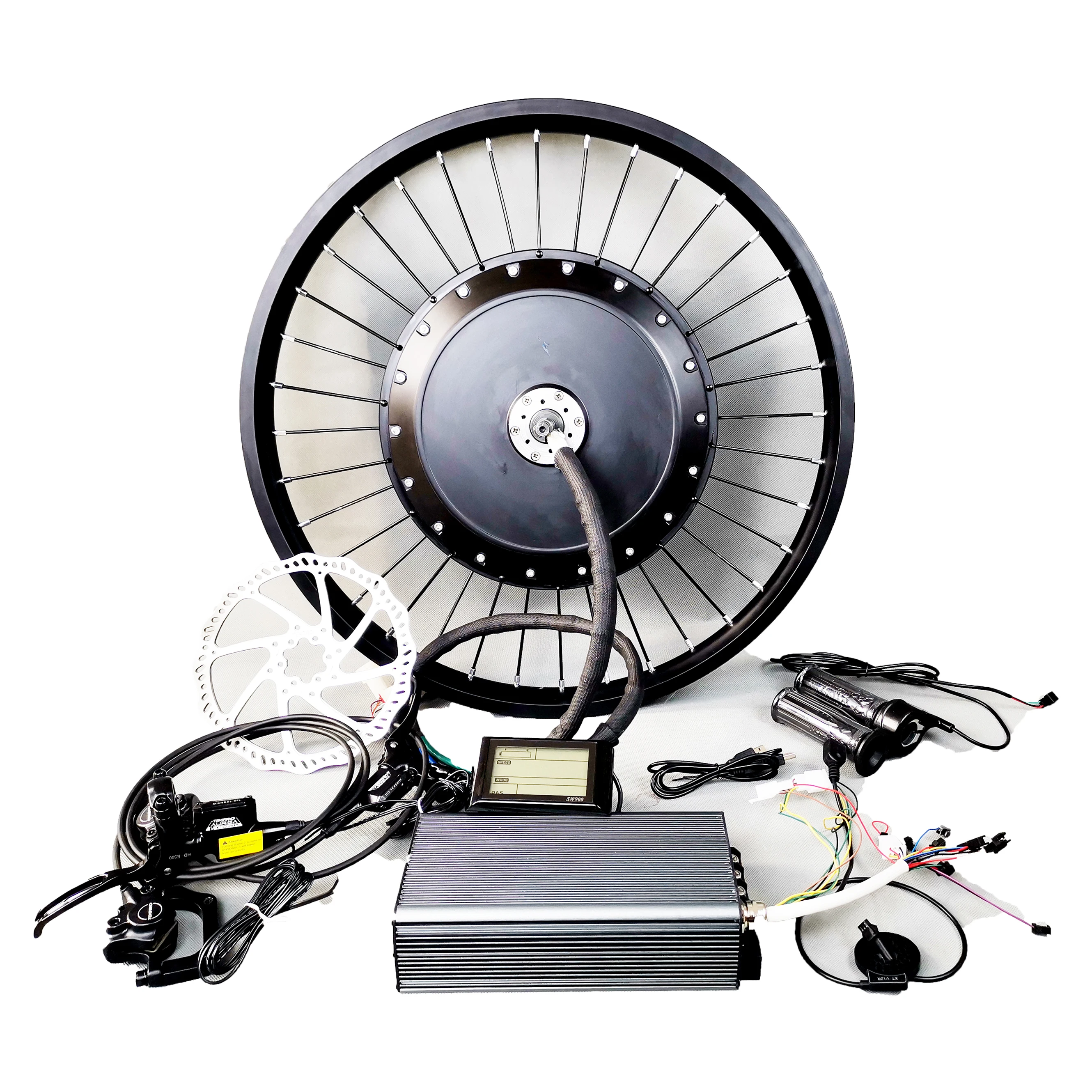 Factory Price QS205 V3 Type Electric Bike Kit Electric Hub Motor 5000w Electric Bicycle
