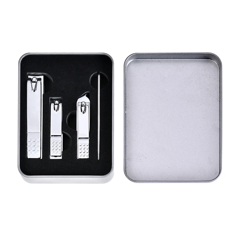 Маникюрный набор из нержавеющей стали, машинка для стрижки ногтей на пальцах и ногах, инструменты для маникюра