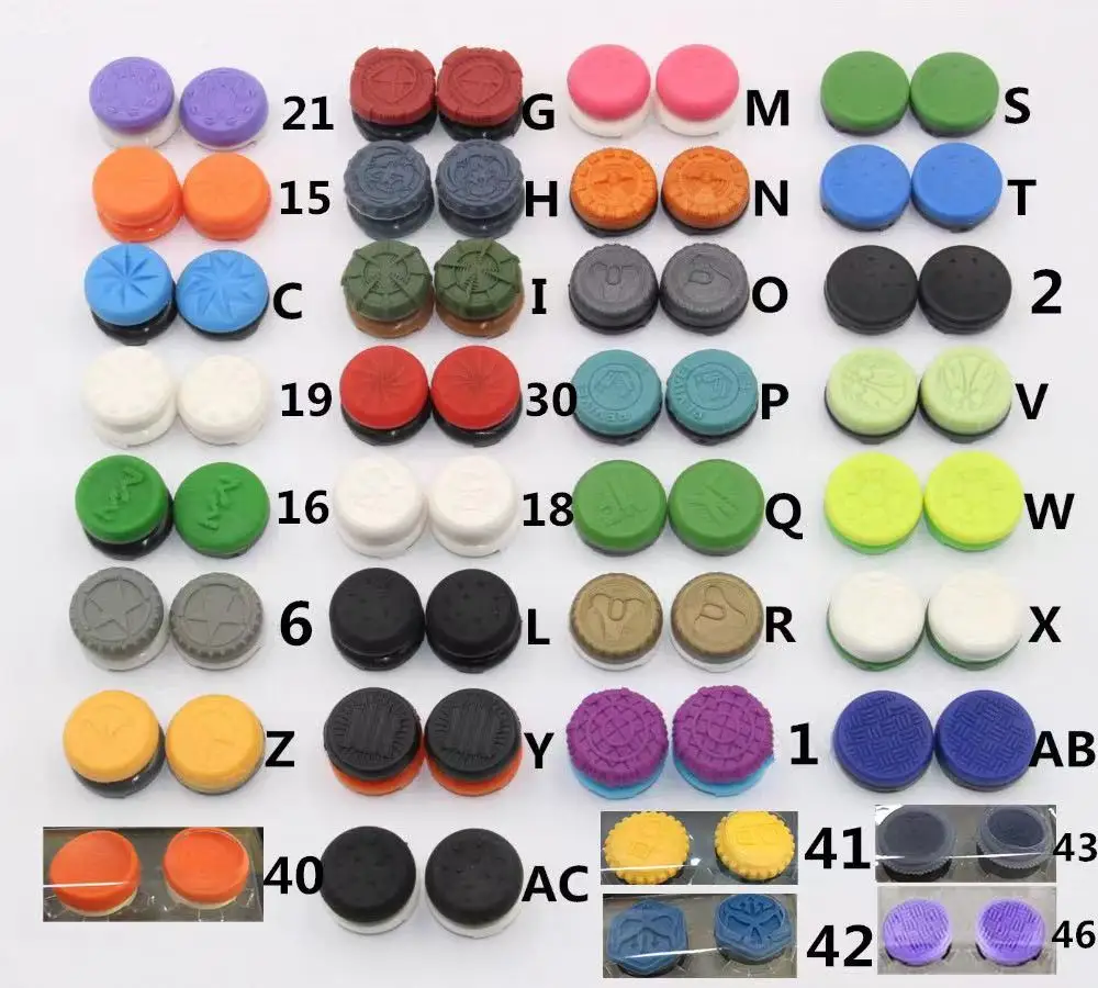 Оптовый контроллер, защитный приподнятый джойстик, ручка для большого пальца для PS4 PS5, аксессуары для контроллера