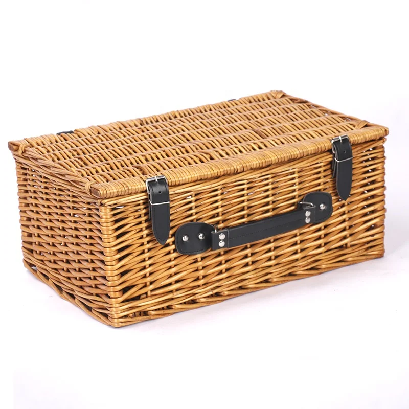 Free Sample Wholesale Cheap Wicker Basket For Gift, Wicker Picnic Basket Set
