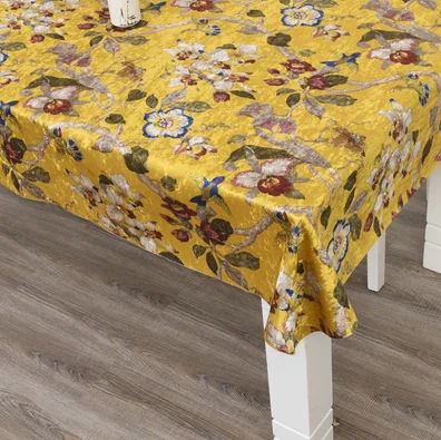 Colorful design polyester printed knitted living room furniture sofa cover fabric