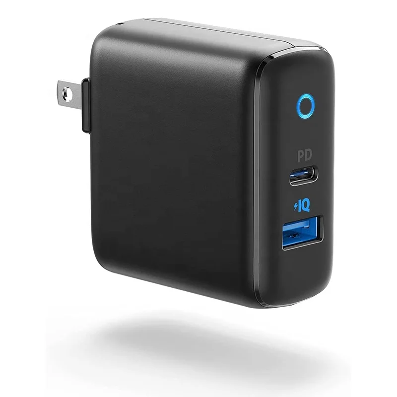 Universal Compatibility 2 Port 32W PD Charger Portable USB-C Charger UK 20W USB C Power Charger Adapter For Ipad Pro /Galaxy