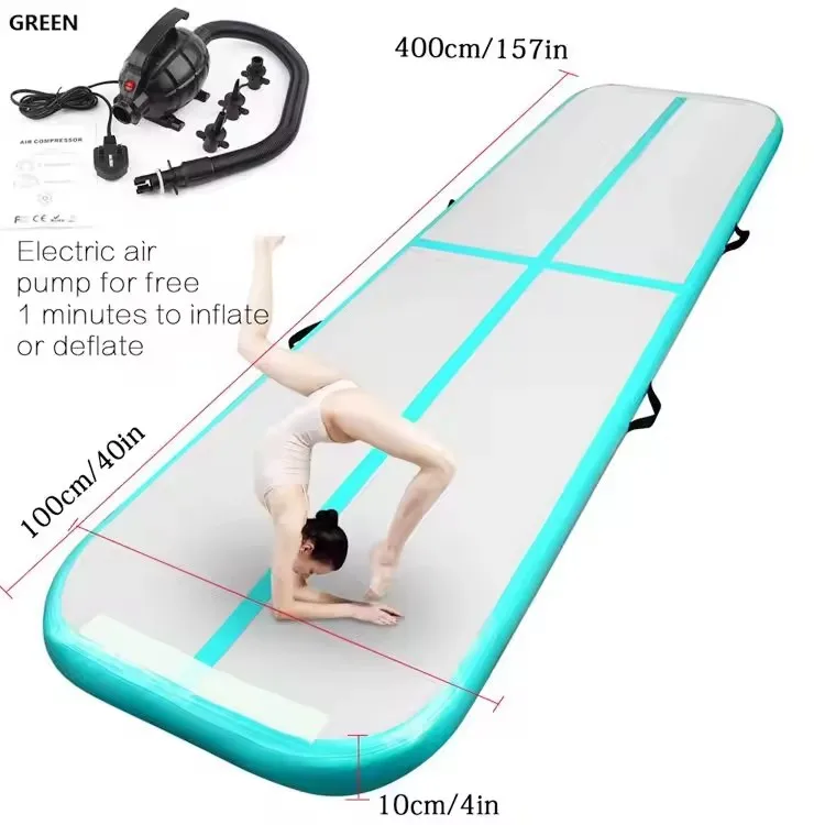 Waterproof Gymnastics Training Fitness Mat Air Floor Inflatable Air Track