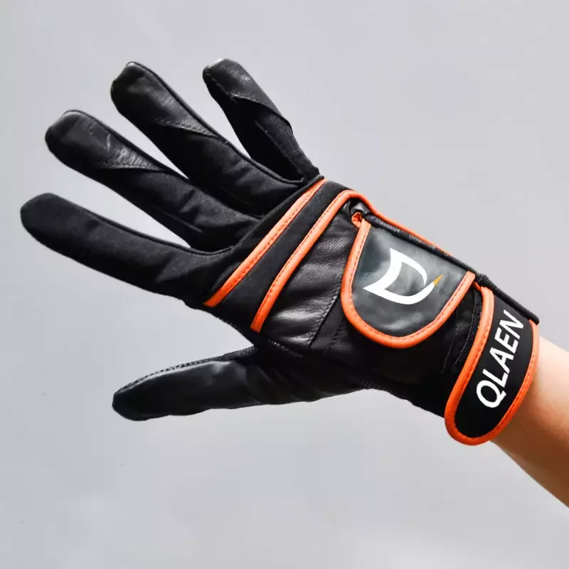 QLAEN Baseball custom high quality sheepskin baseball gloves hot sale professional Batting Gloves