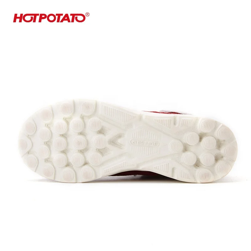 trendy suede winter boots lightweight IP sole fur snow boots for women