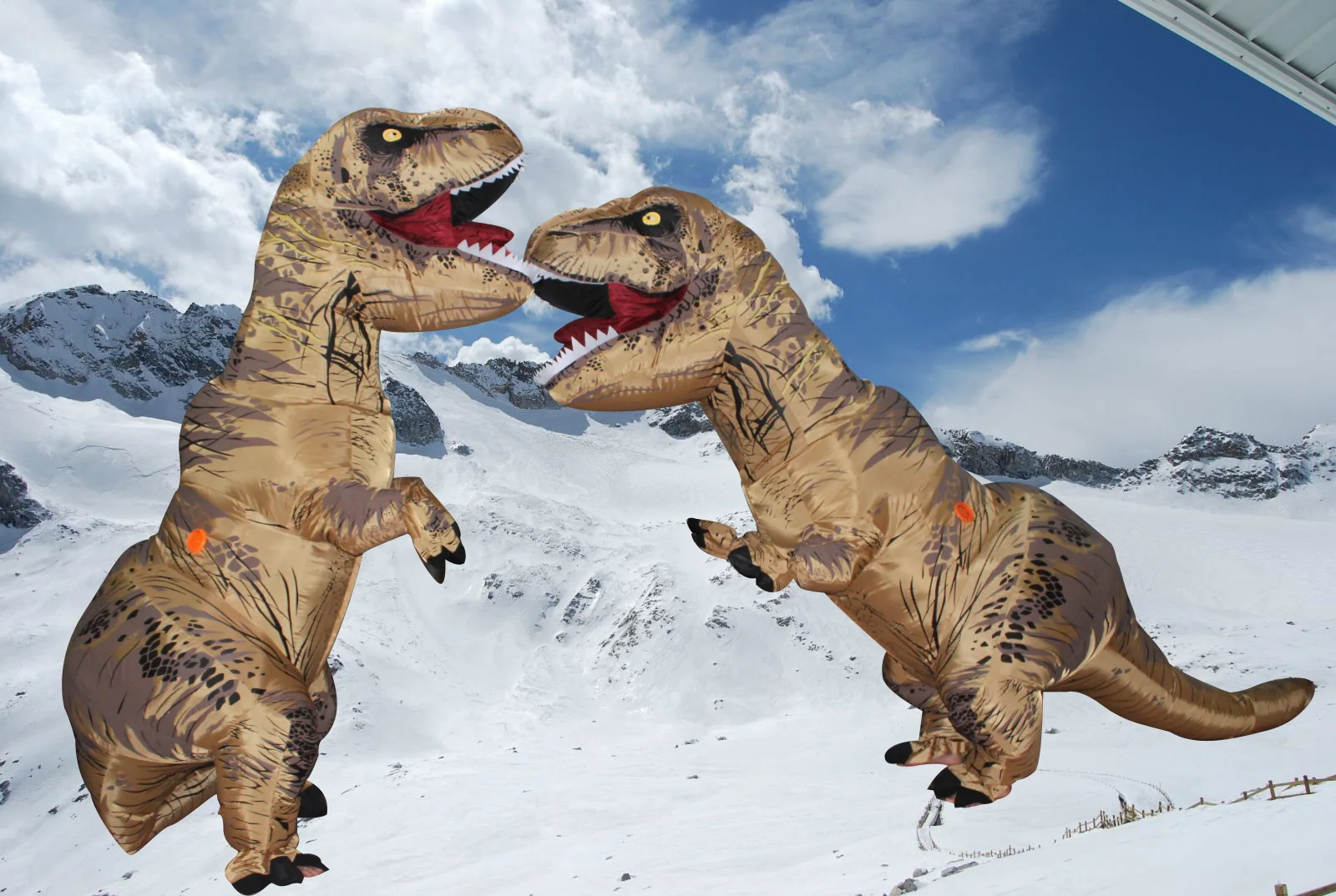 Гигантский T-REX надувной костюм 2021 способный преодолевать Броды для взрослых подходит