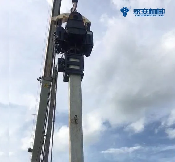 
Electric vibro hammer DZJ135 for stone columns and sand columns 