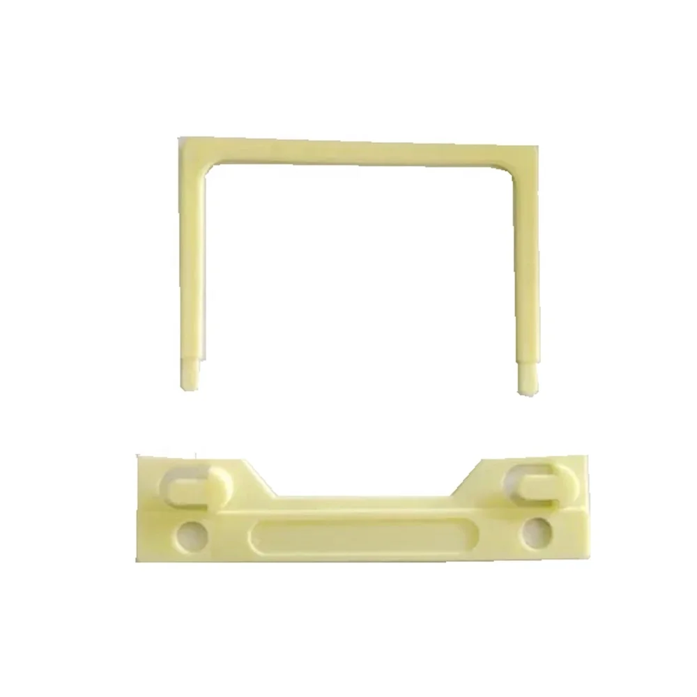 Milk White Color U Clip With Glue--Item 1380