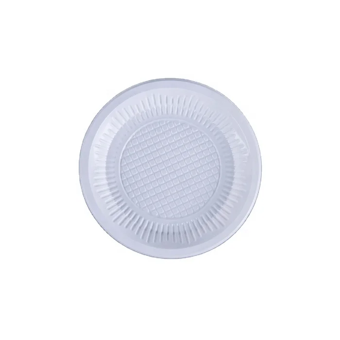 Round Pattern 18cm/7inch Kitchen  PP Disposable Plate cake plate color customized