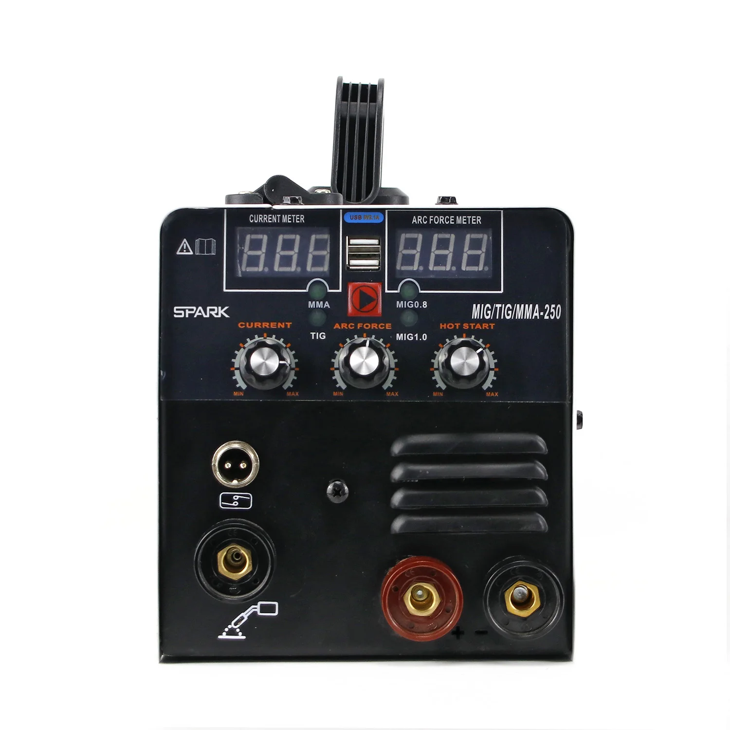 Hand Held Multi Process Aluminum Welder Electronic Mig Tig Mma 3 In 1 Dc Welding Machine 250 Amp Welders Portable Professional