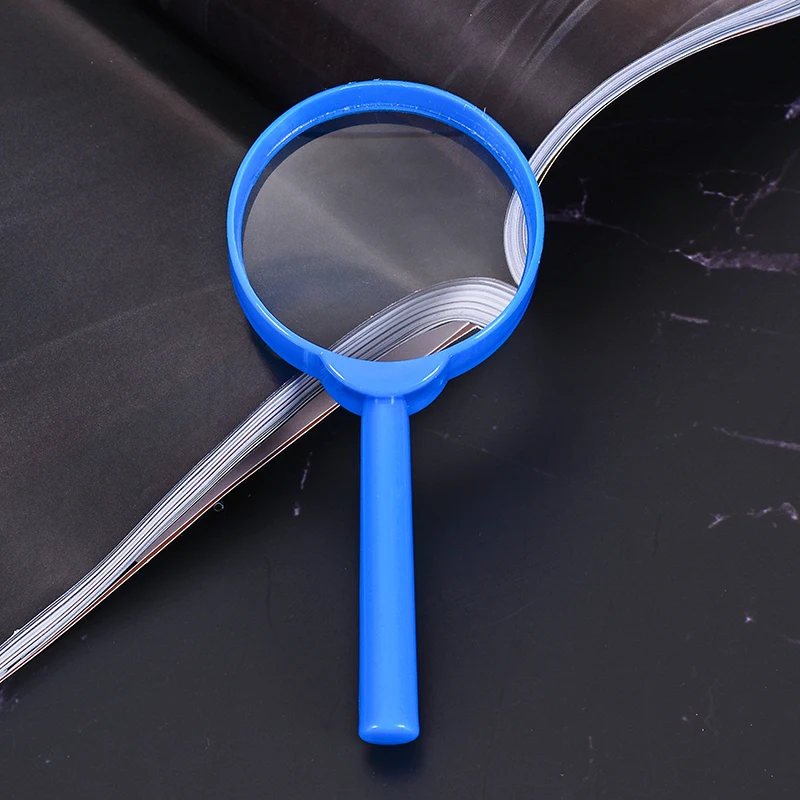 Best sell wholesale High speed plastic wrap non-slip and anti drop pocket kids magnifying glass