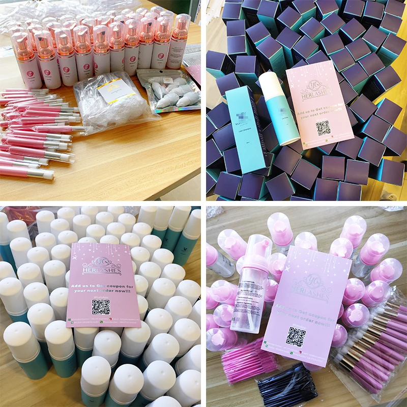 Wholesale Eyelash Cleaning Foam Foam Eyelash Cleaner Vegan Lash Shampoo Private Label Lashshampoo For Eyelashes Extension