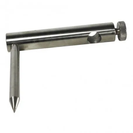 Stainless Steel Stabilizer for Secure Setup in Mud and Gravel Designed for Bank Sticks & Fishing Rod Racks