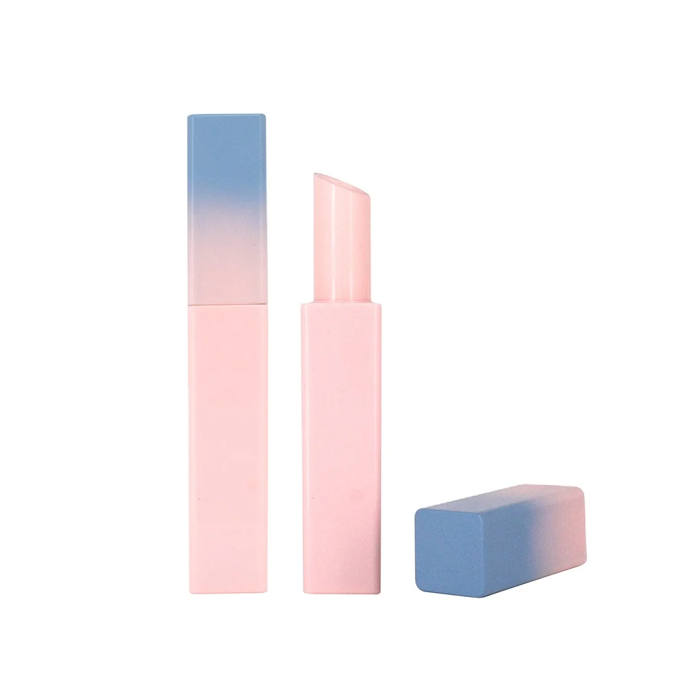 Cosmetic Packaging Manufacturer Custom Gradient Color Square Magnetic Lipstick Case