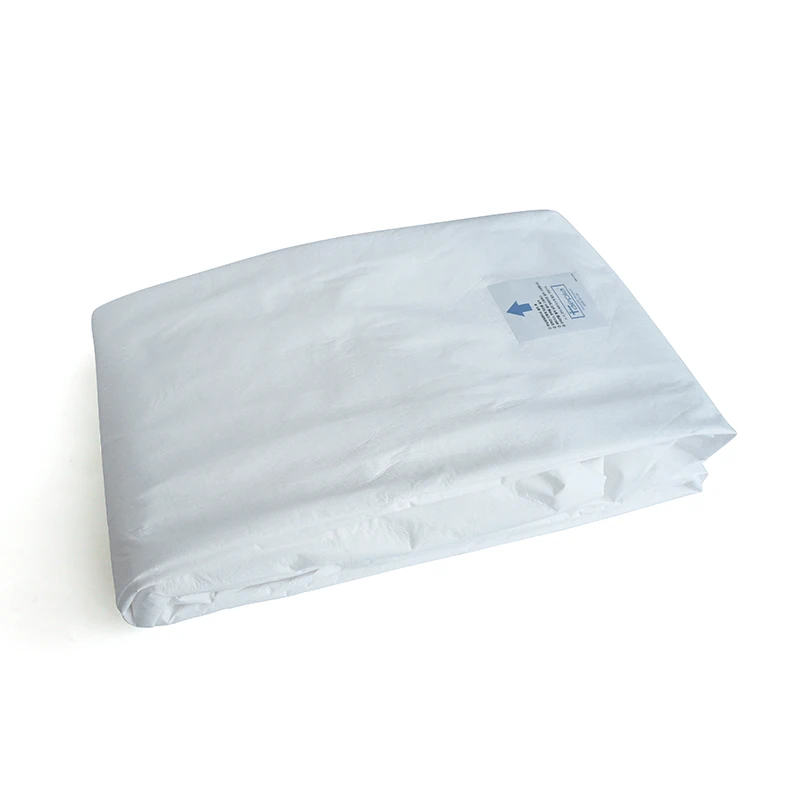 PP+PE non woven sms disposable waterproof bed sheet mattress cover