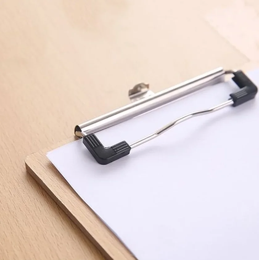 Медицинский буфер для кормления деревянный обмена стандартный A4 размер буквы зажим доска офиса школы канцелярские принадлежности с подвесным отверстием