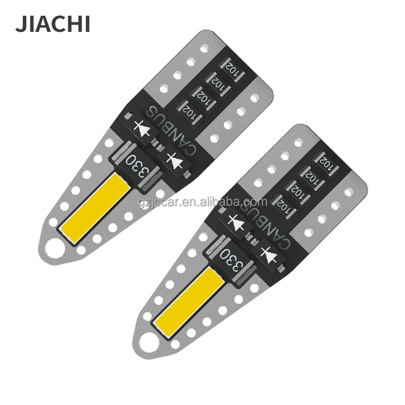 JIACHI FACTORY New design professional led bulb t10 7020 2 smd car marker interior indicator lights