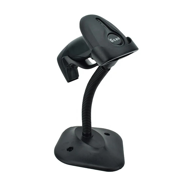 Linear Black KC-1000 Mobile Screen 1D Wired Barcode Scanner
