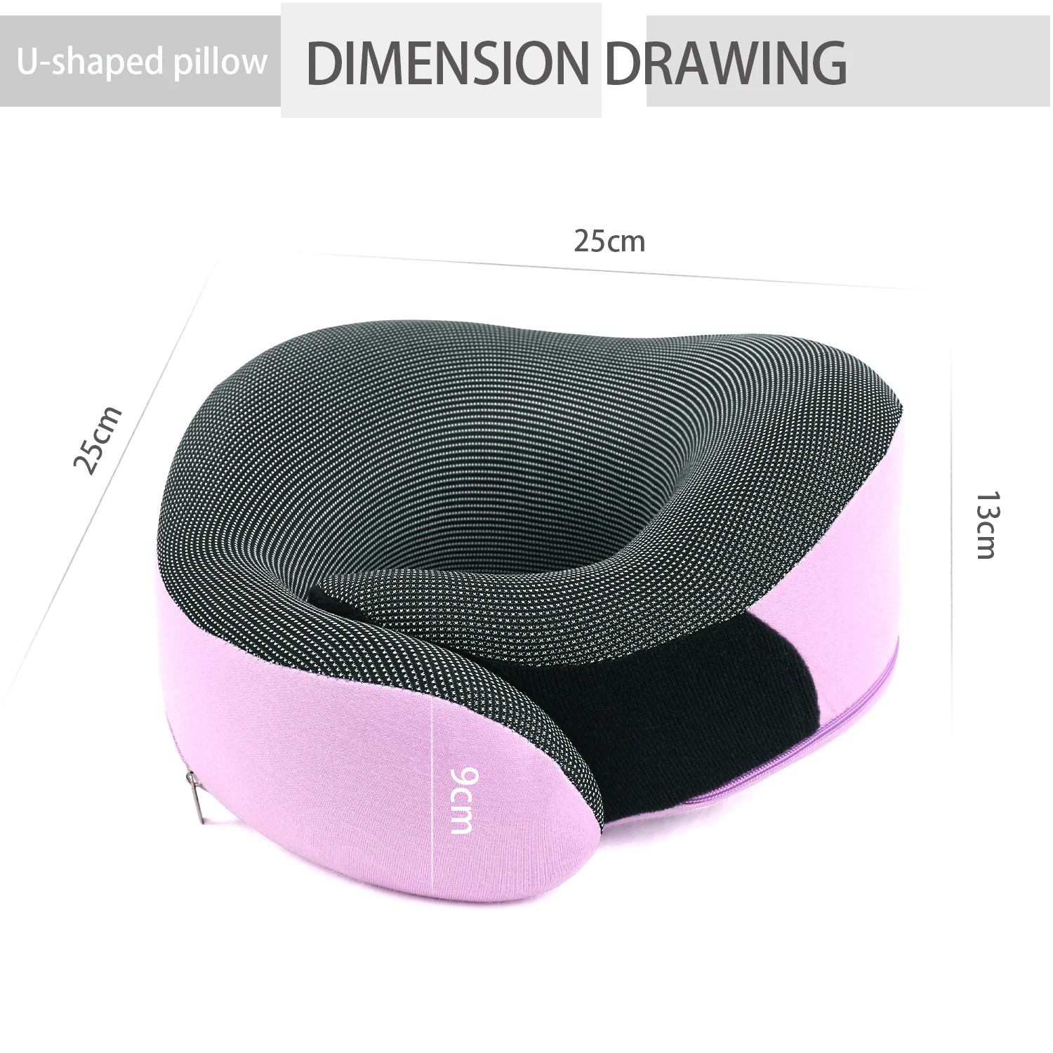 Top 1 Best Selling Better Support Fully Protect Neck Cozy Pillow for Long Time Travelling Relief Neck Pain Travel Neck Pillow