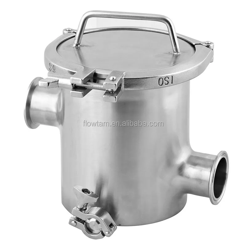 Stainless Steel SS316L Strong Separation 12000 gauss Magnetic Filter Liquid Trap Magnet for Food Industry