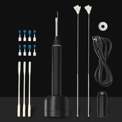 
2021 New Arrival Wireless WIFI endoscope otoscope electric ear cleaner with carema ear wax remover 