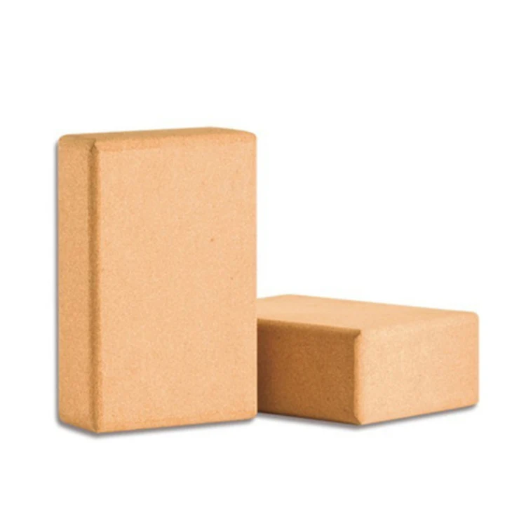 
Manufacture Wholesale High Quality Cork Colour Yoga Block Brick, Brick For Yoga 