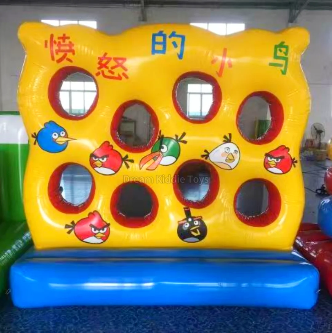 Popular Commercial Inflatable Toy Set Custom Trampoline Inflatable Float Doughnut Bouncy Castle Interactive Games Bounce House