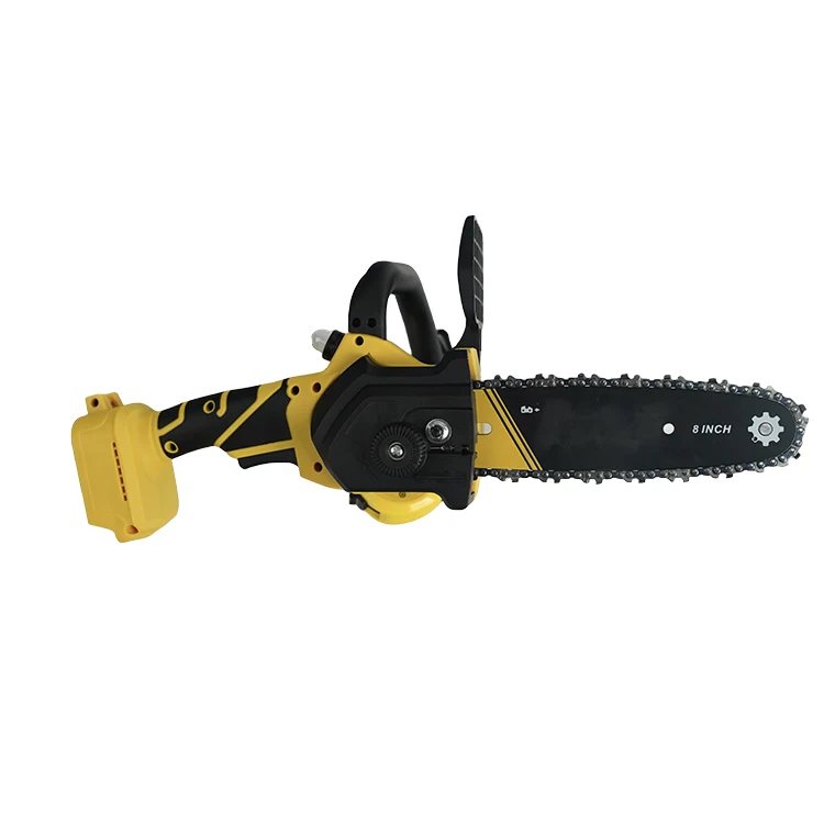 Factory Supply 8 Inch Portable Handheld Mini Electric One-Hand Chainsaw For Tree Cutting